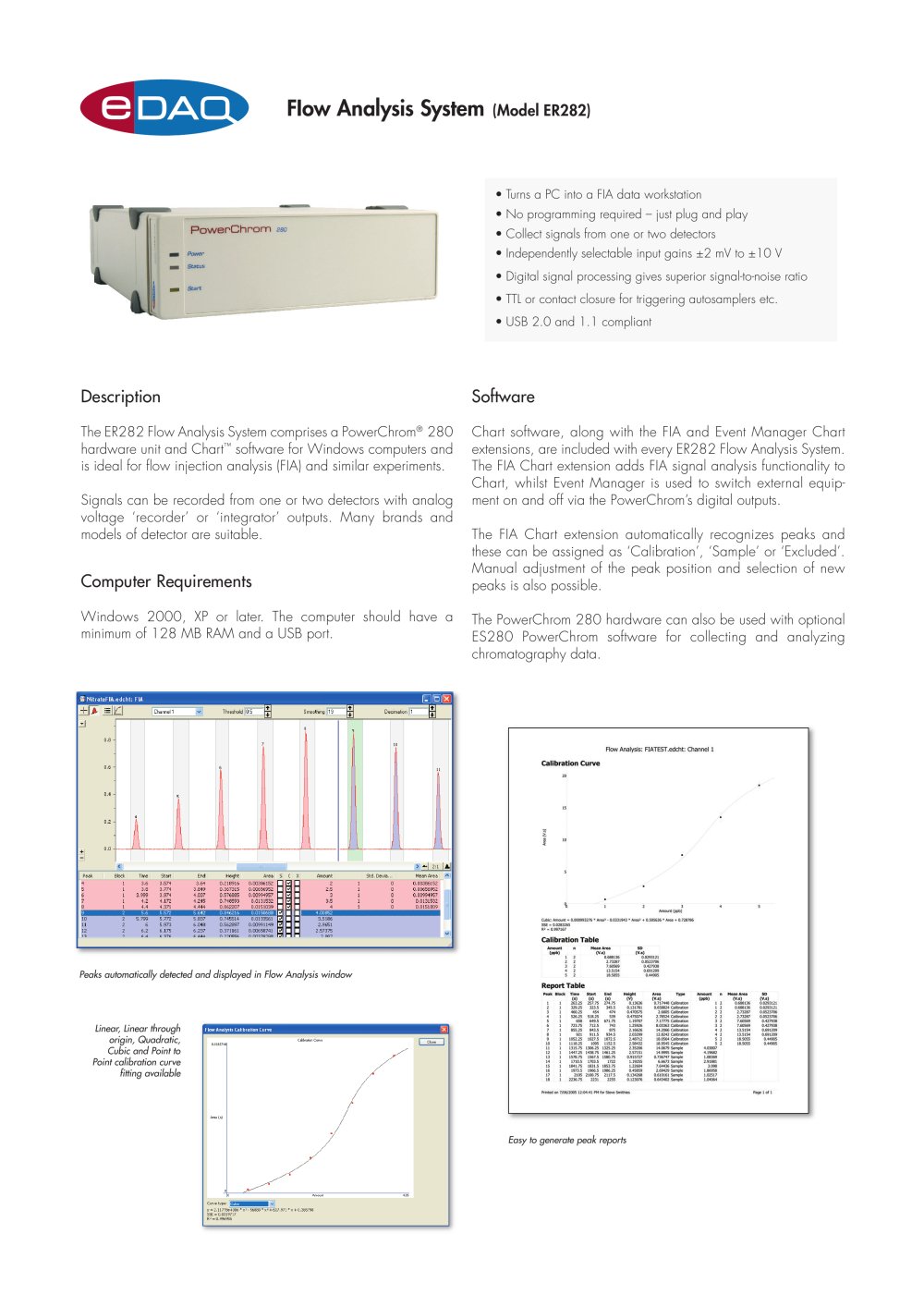 FIA System brochure - eDAQ