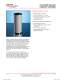 CC-U5-2DP aromatic coalescer cartridges - Facet International