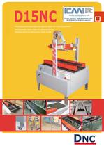 DNC's taping machines for self-adhesive tape D15