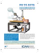 ICMI's taping machines for self-adhesive tape PV25