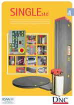 WRAPPING MACHINES LEAFLETS: Semi-Automatic SINGLE-STANDARD