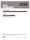 Bull Nose Grinder - Stanley Hydraulic Tools