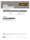 Horizontal Grinder - Stanley Hydraulic Tools