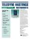 HFM-E-200/HFC-E-202 - Teledyne Hastings Instruments