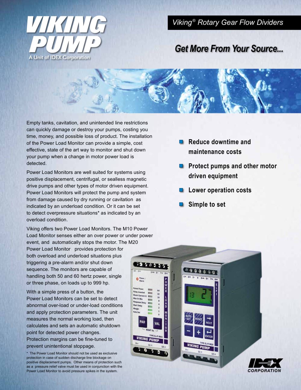 Power Load Monitors - Viking Pump