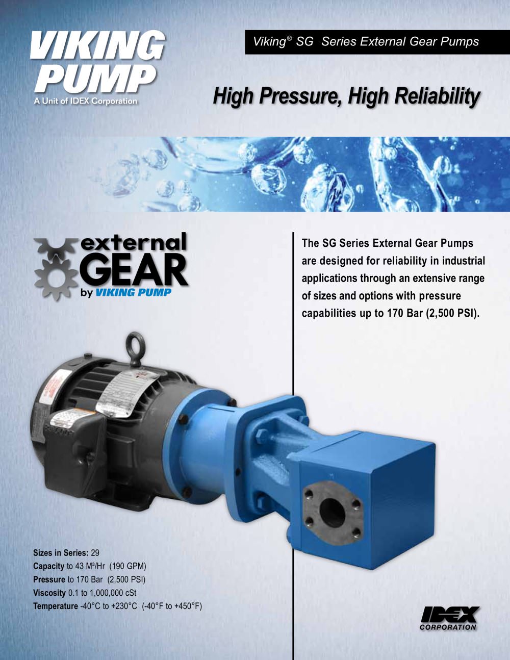 SG External Gear Pumps - Viking Pump