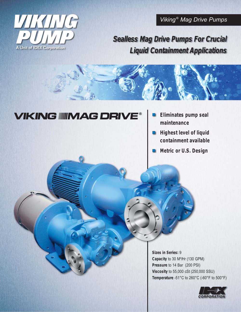 Viking Pump - Form950_rev C - 855 Series Mag Drive Brochure - Viking Pump
