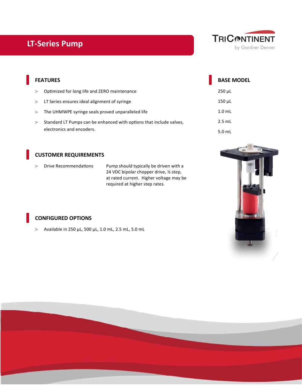 LT pump -Series Datasheet - TriContinent