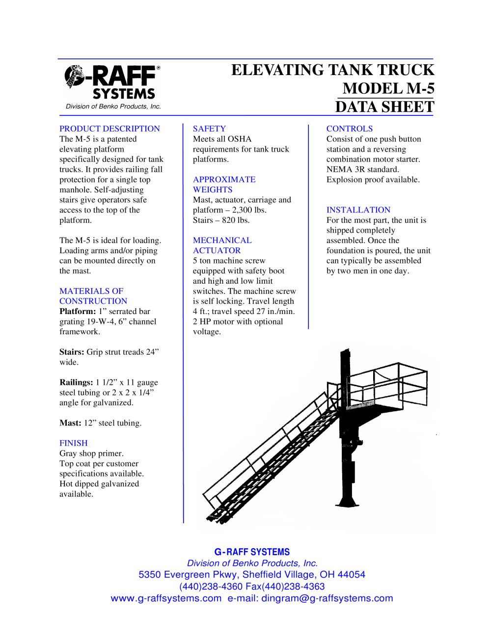 G-RAFF ELEVATING PLATFORM - Benko