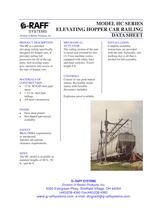 G-RAFF ELEVATING RAILING SYSTEM
