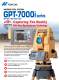 GPT-7000i  	IMAGING TOTAL STATION - TOPCON