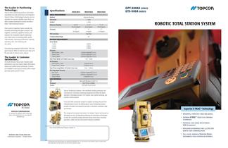 GPT-9000A/900A  	ROBOTIC TOTAL STATION