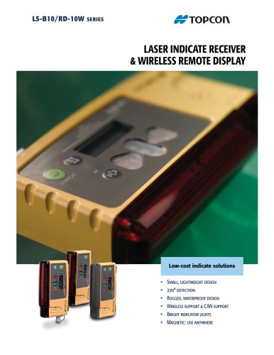 LS-B10 series LASER INDICATE RECEIVER&WIRELESS REMOTE DISPLAY