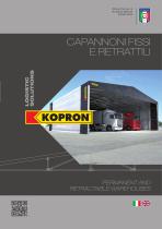 KOPRON - PERMANENT AND RETRACTABLE WAREHOUSES