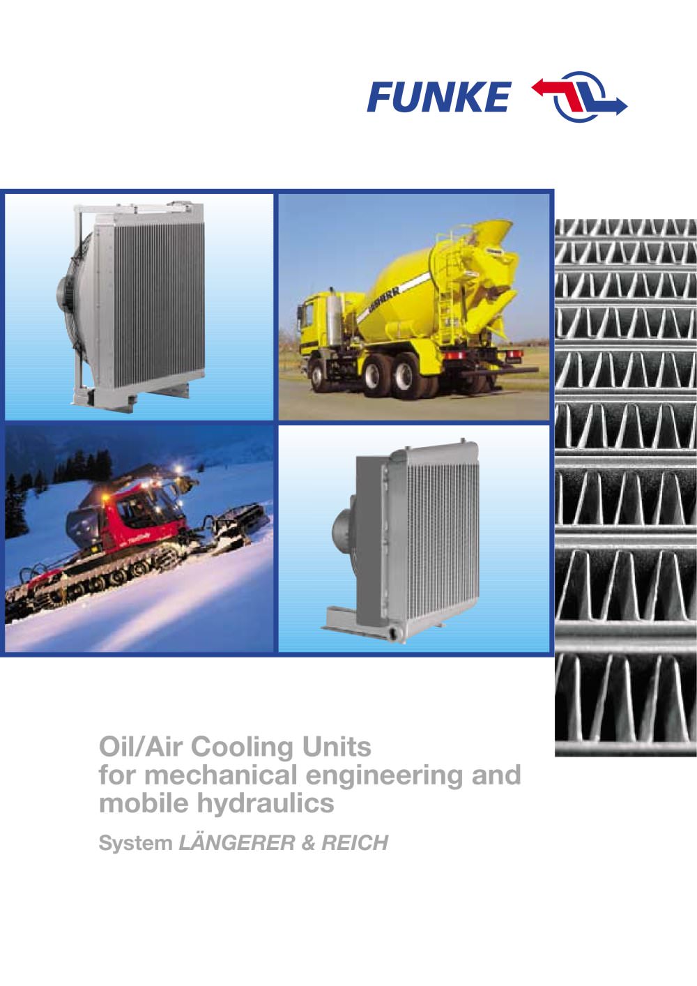Oil/Air Cooling Units for mechanical engineering and mobile hydraulics - Funke