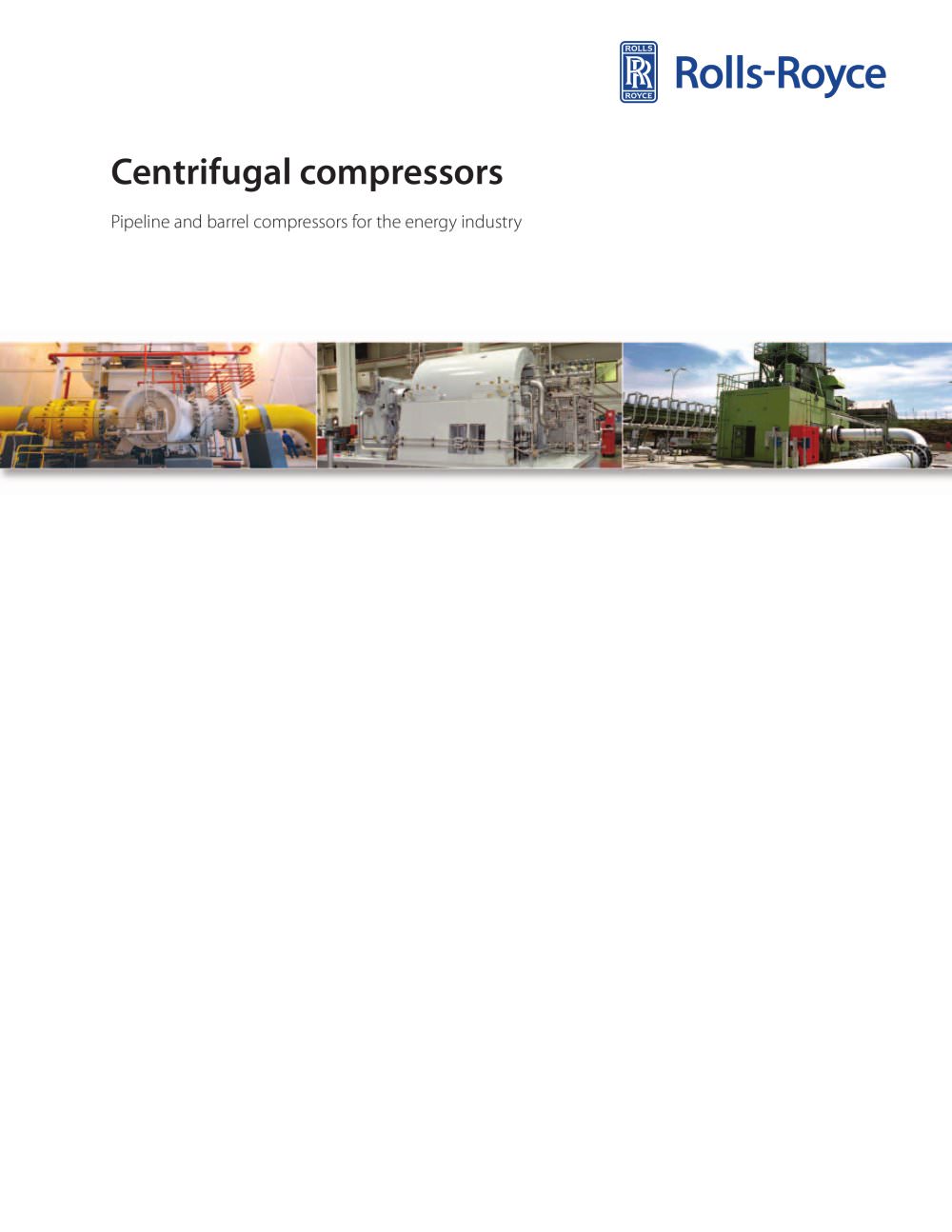 Centrifugal compressors - Rolls Royce