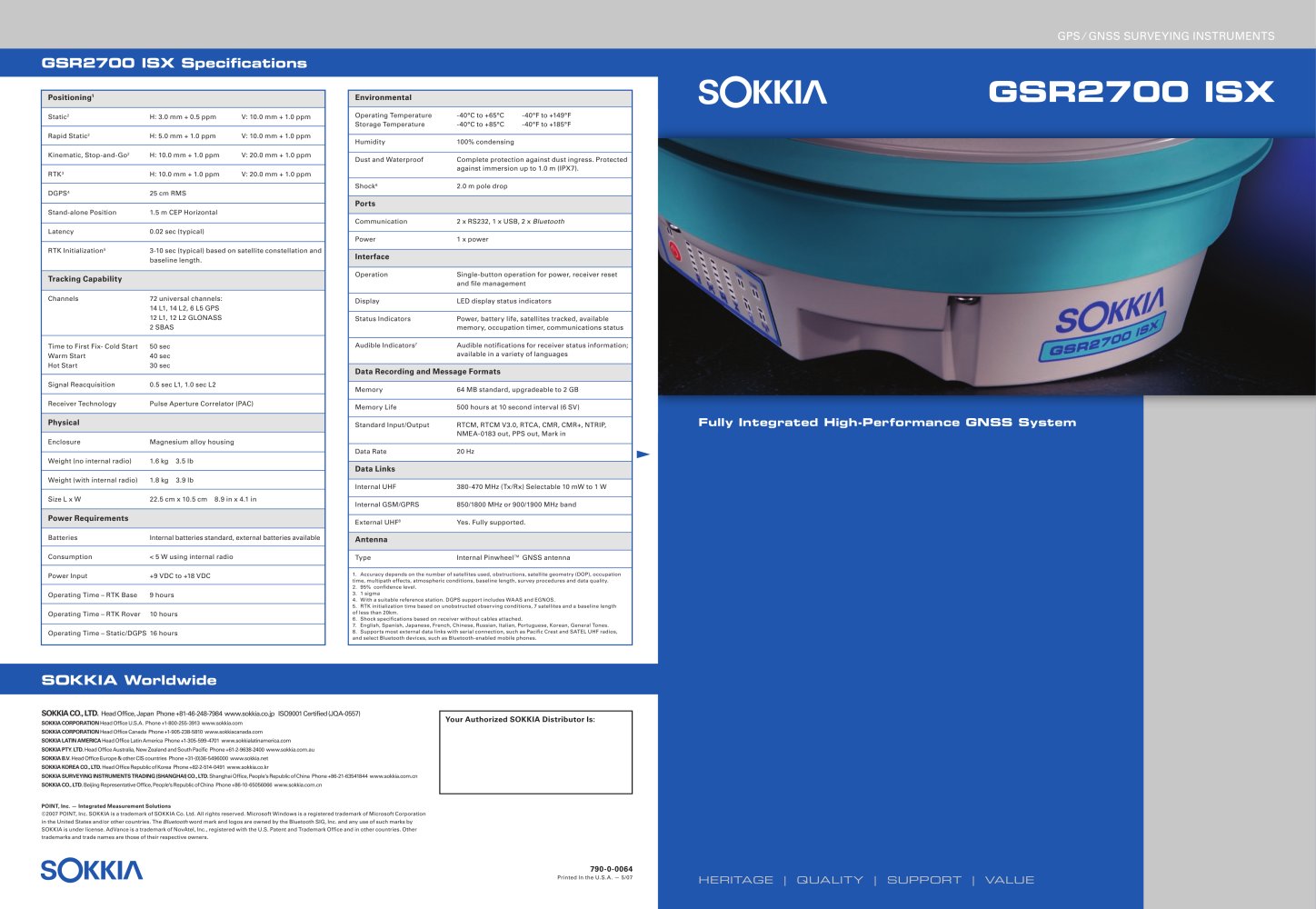 GSR2700ISX_Brochure - SOKKIA