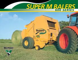 Round Balers - Super M Series  	 604 Super M Baler  