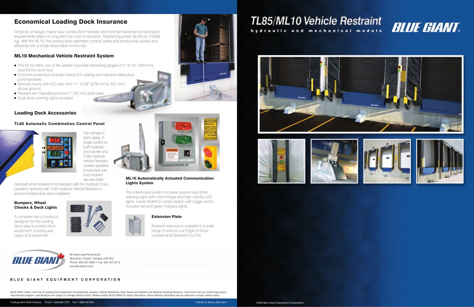 Vehicle Restraints - Blue Giant