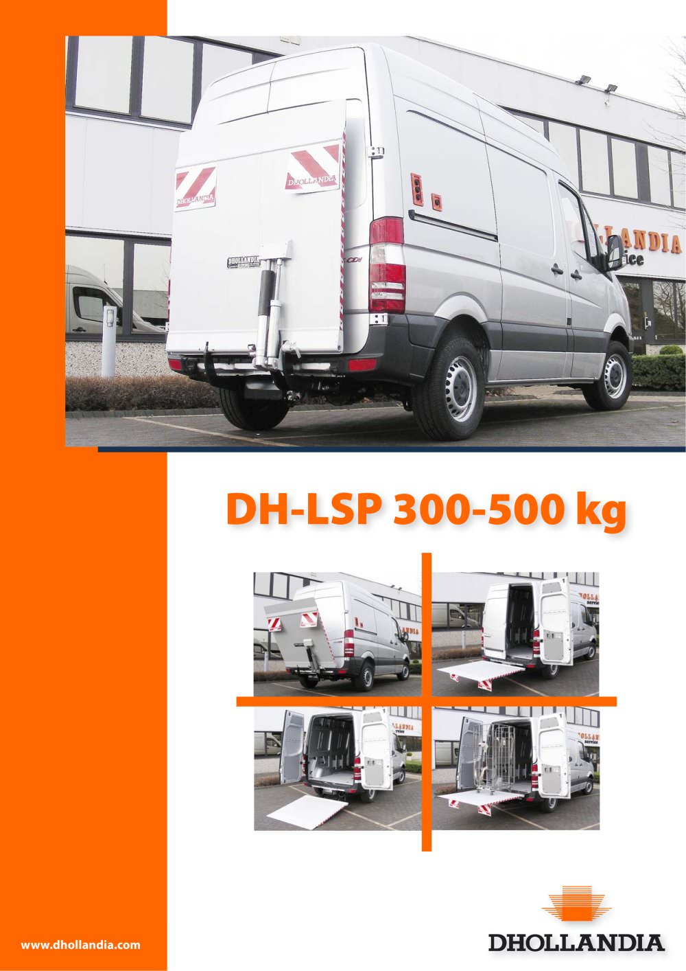 Tail lifts for vans >  DH-LSP   500 kg - Dhollandia