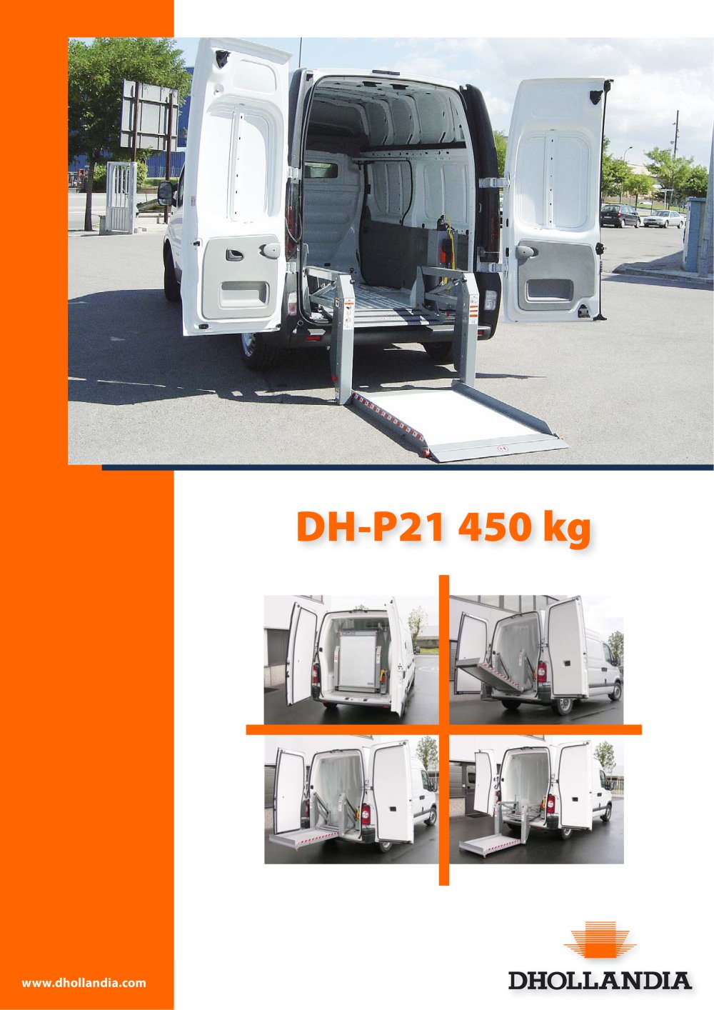 Tail lifts for vans >  DH-P21 - Dhollandia