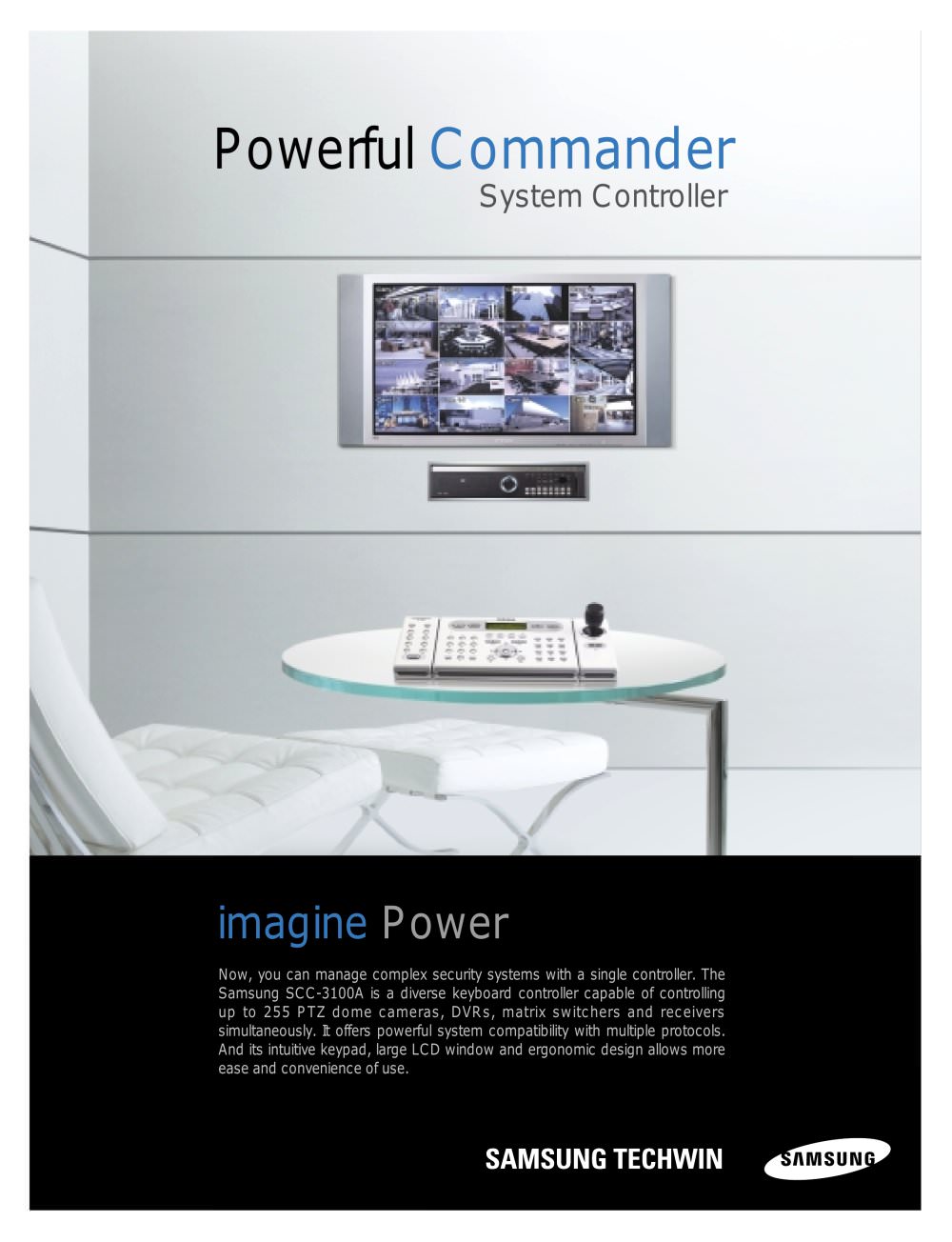Powerful Commander System Controller - Samsung Techwin