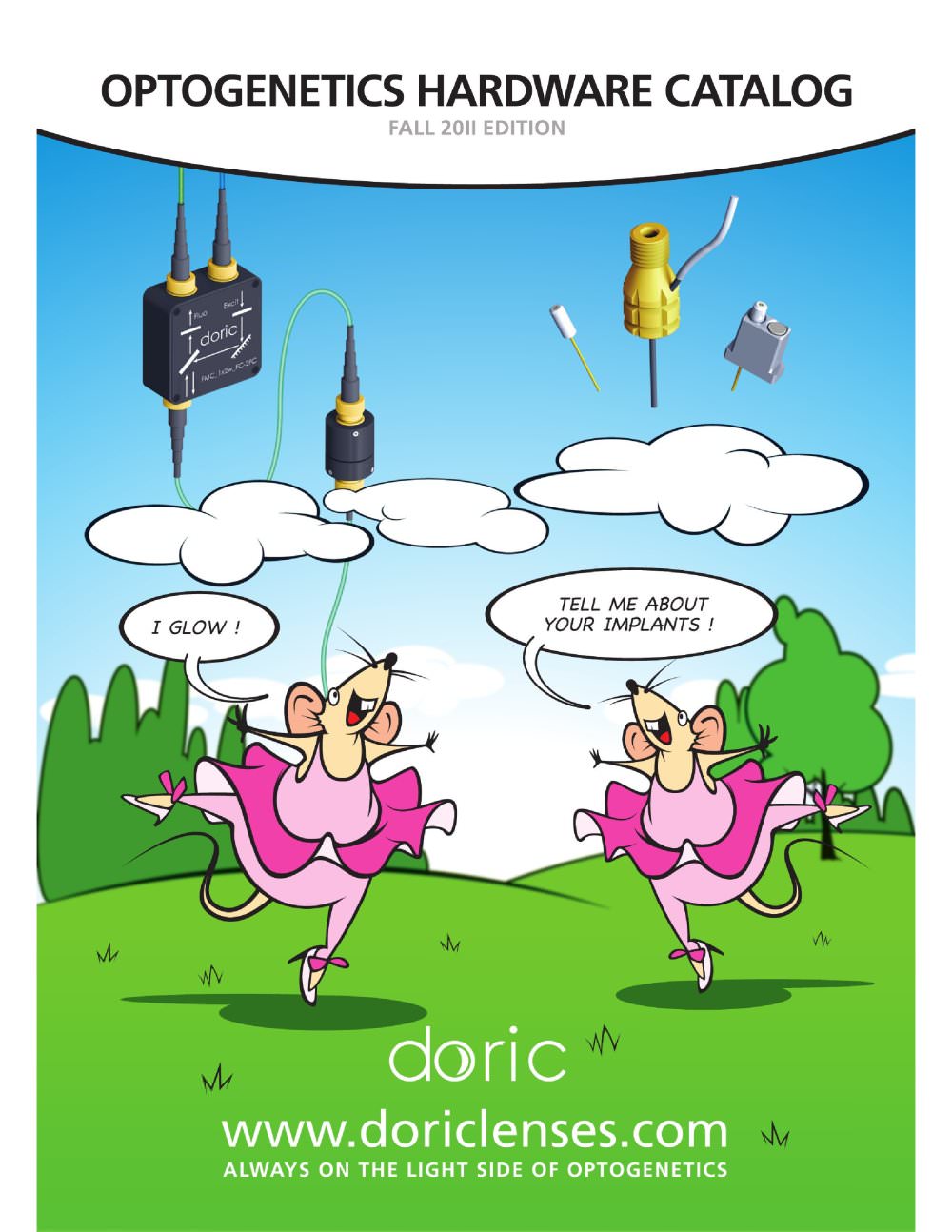 Optogenetics catalog - Doric Lenses