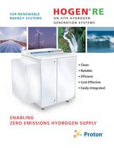 HOGEN RE hydrogen generators for renewable systems