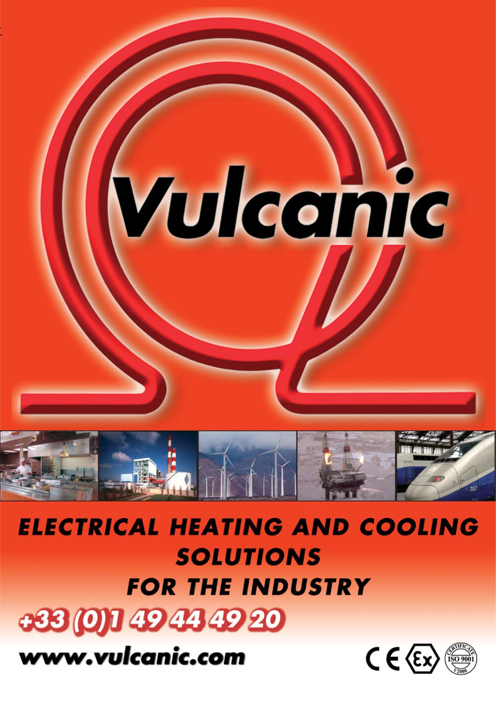 Vulcanic Catalogue : Electrical Heating and Cooling solutions for industry - Vulcanic