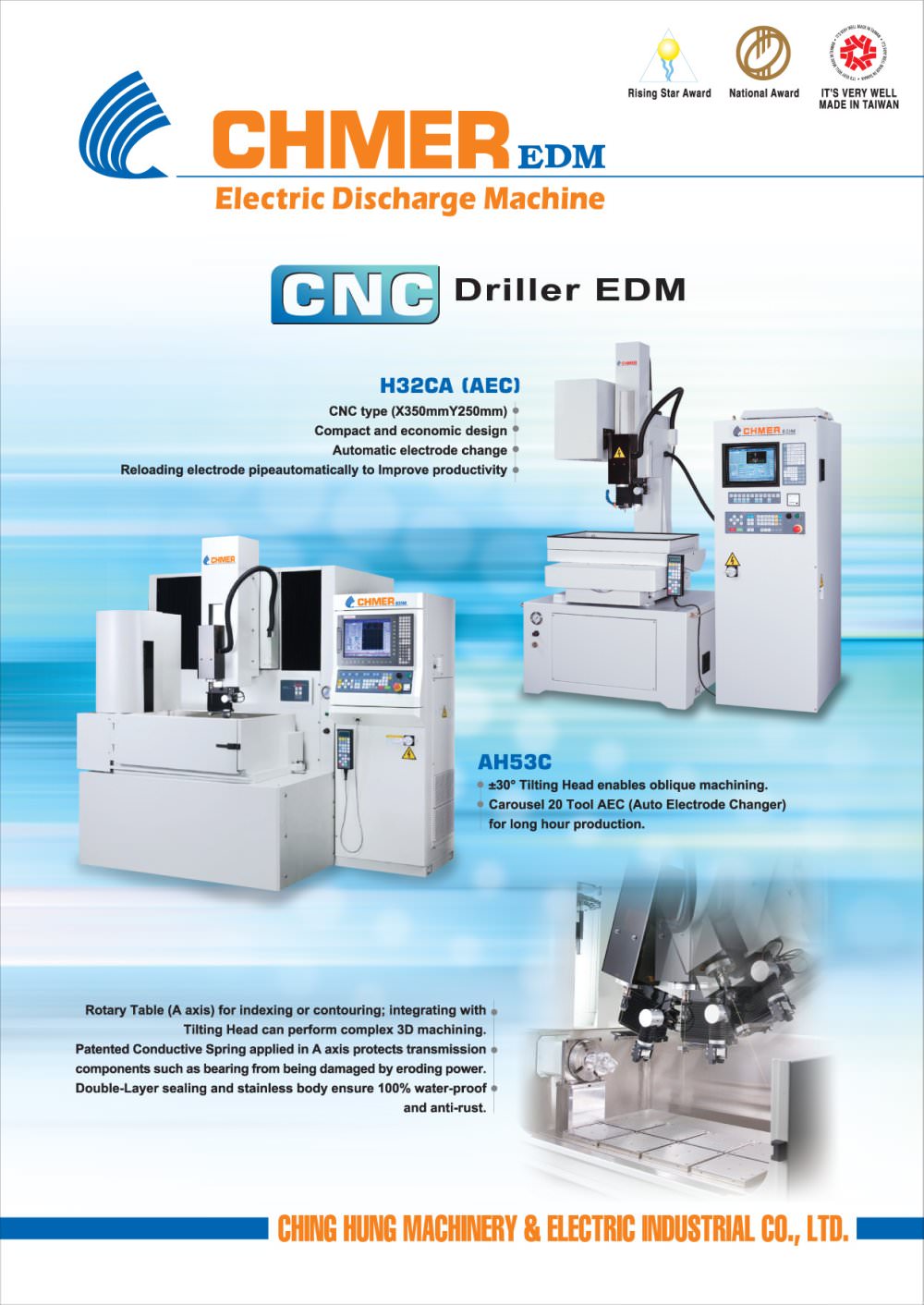 Drilling EDM CNC series - CHMER