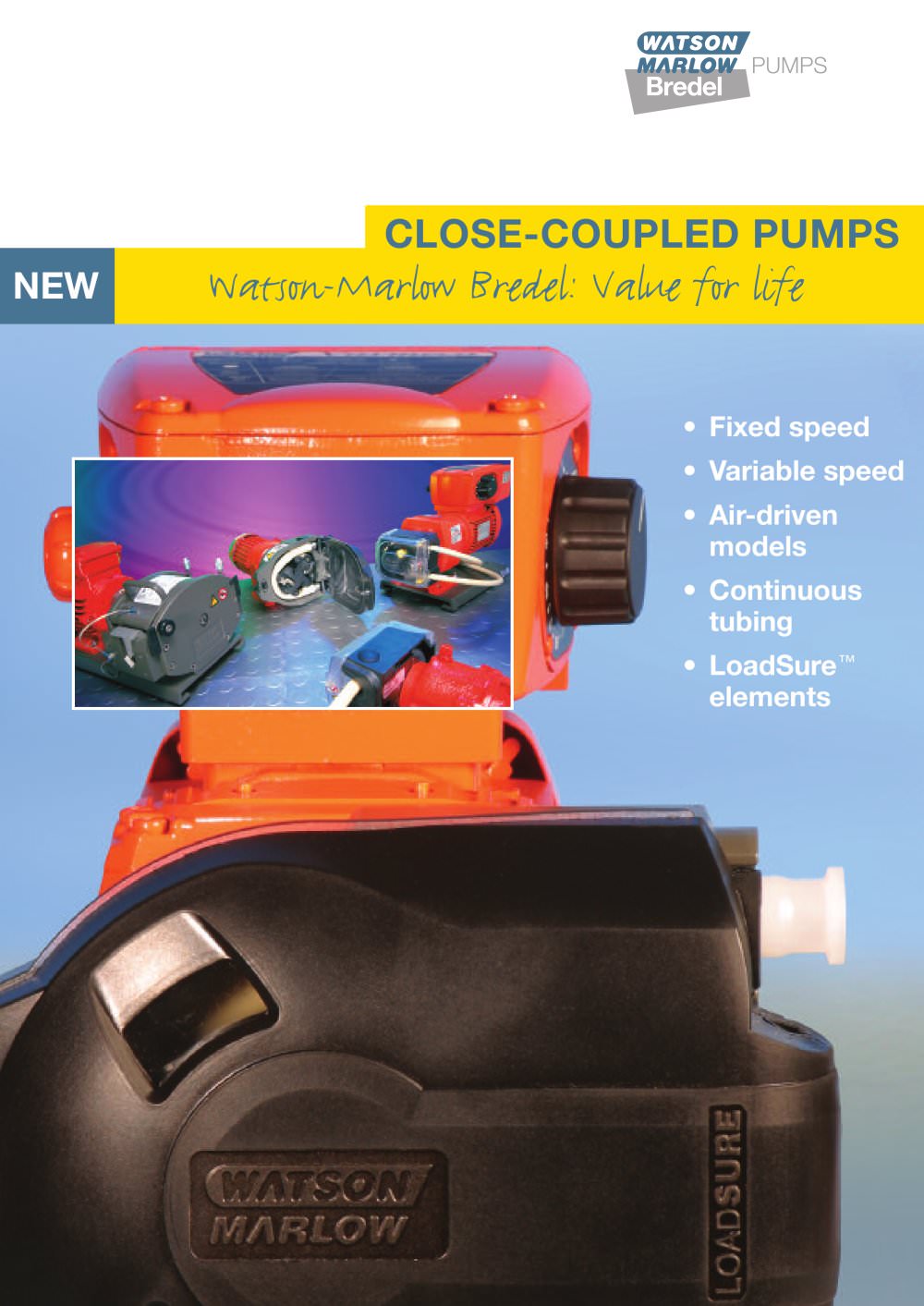 Close-coupled pumps brochure - Watson-Marlow Pumps Group