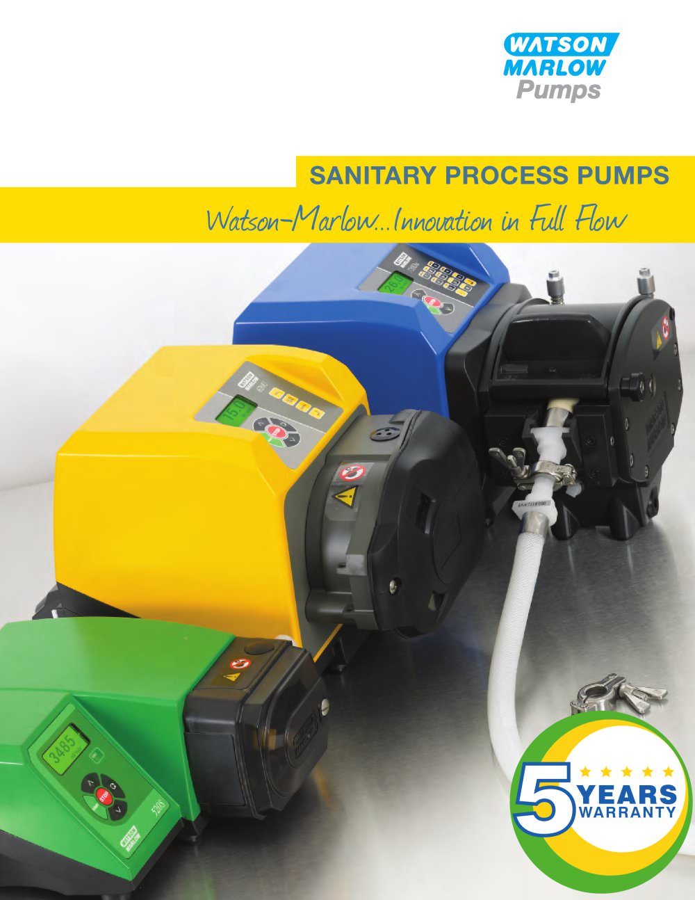 Sanitary process pumps catalog - Watson-Marlow Pumps Group