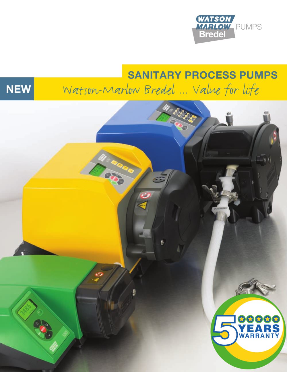 Sanitary process pumps catalogue - Watson-Marlow Pumps Group