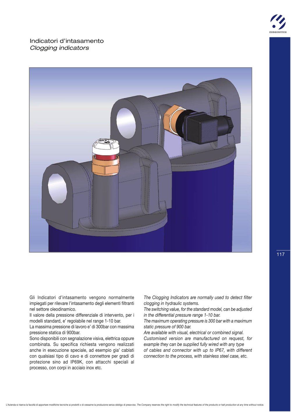 Differential Dogging Indicator - Euroswitch