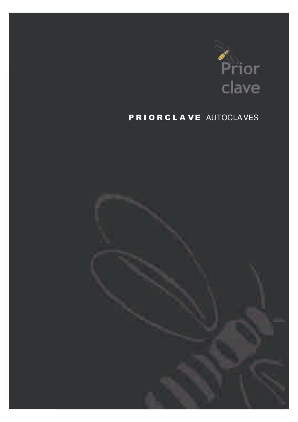 Priorclave Laboratory Autoclave catalogue - Priorclave