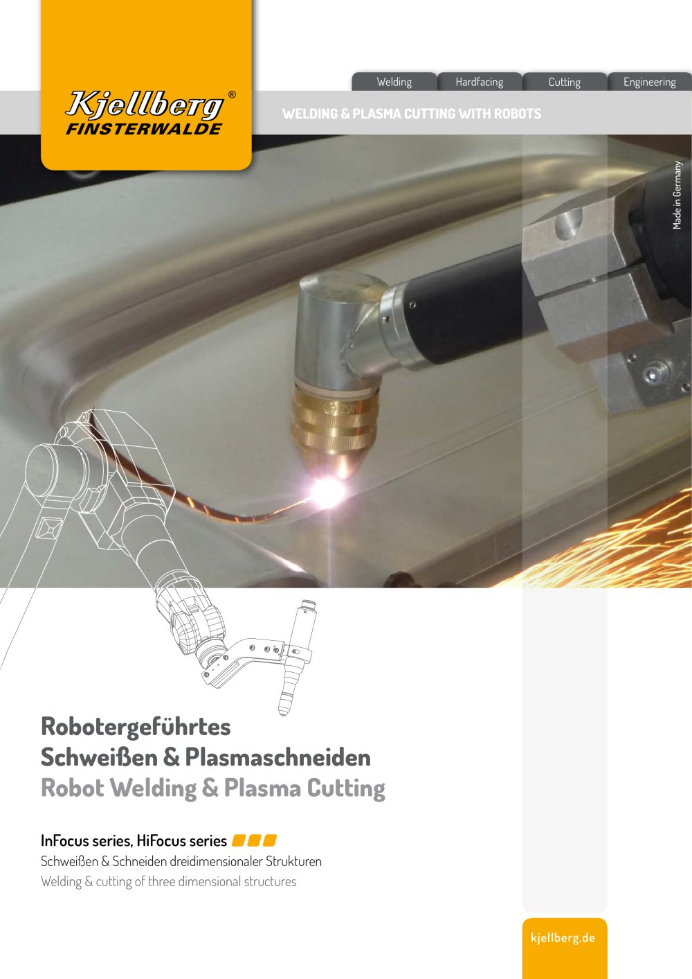 Plasma cutting with robots - Kjellberg Finsterwalde