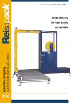   	  Automatic strapping machine side sealing with lance 2100