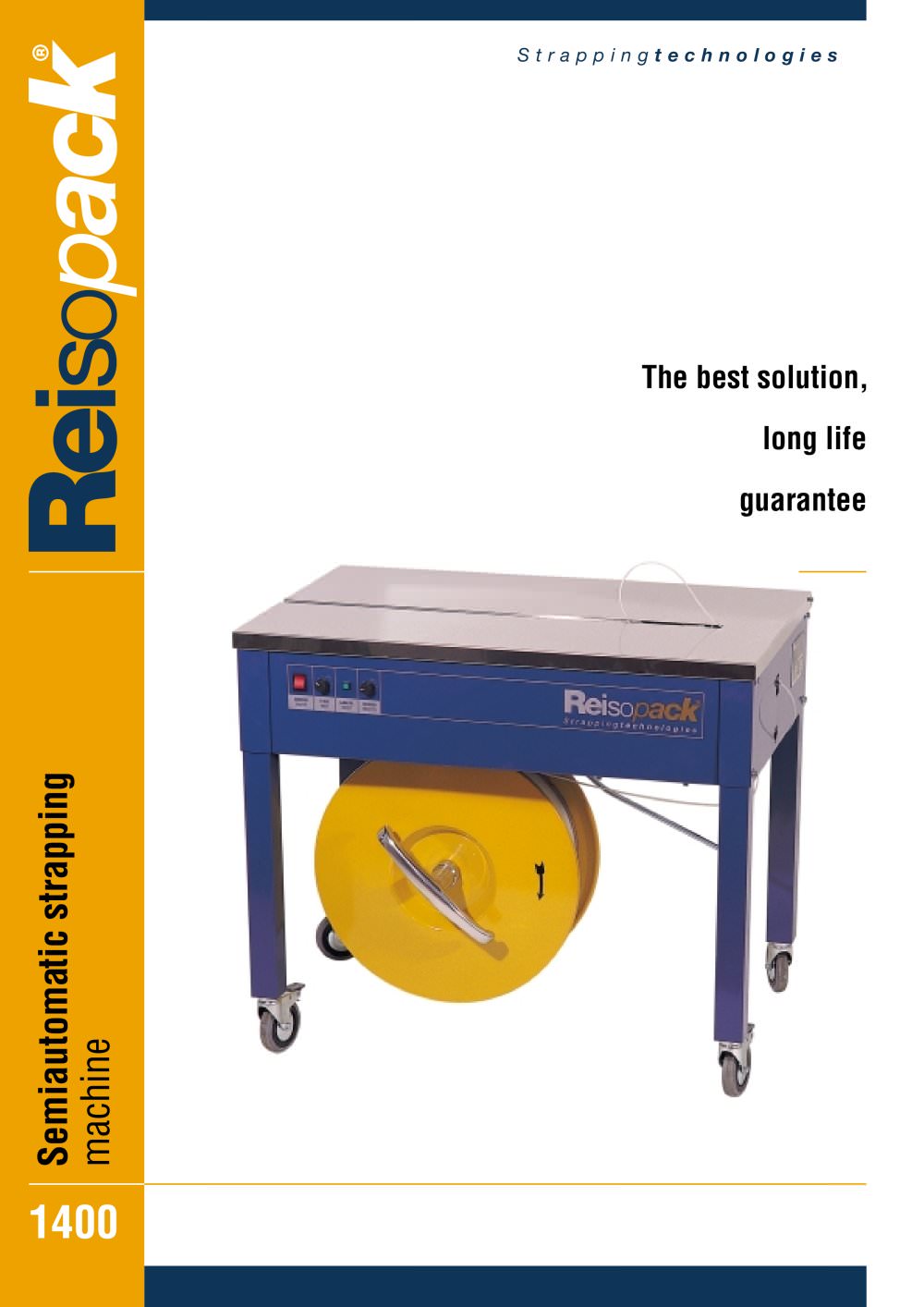 Semi-automatic strapping machine 1400 - Reisopack