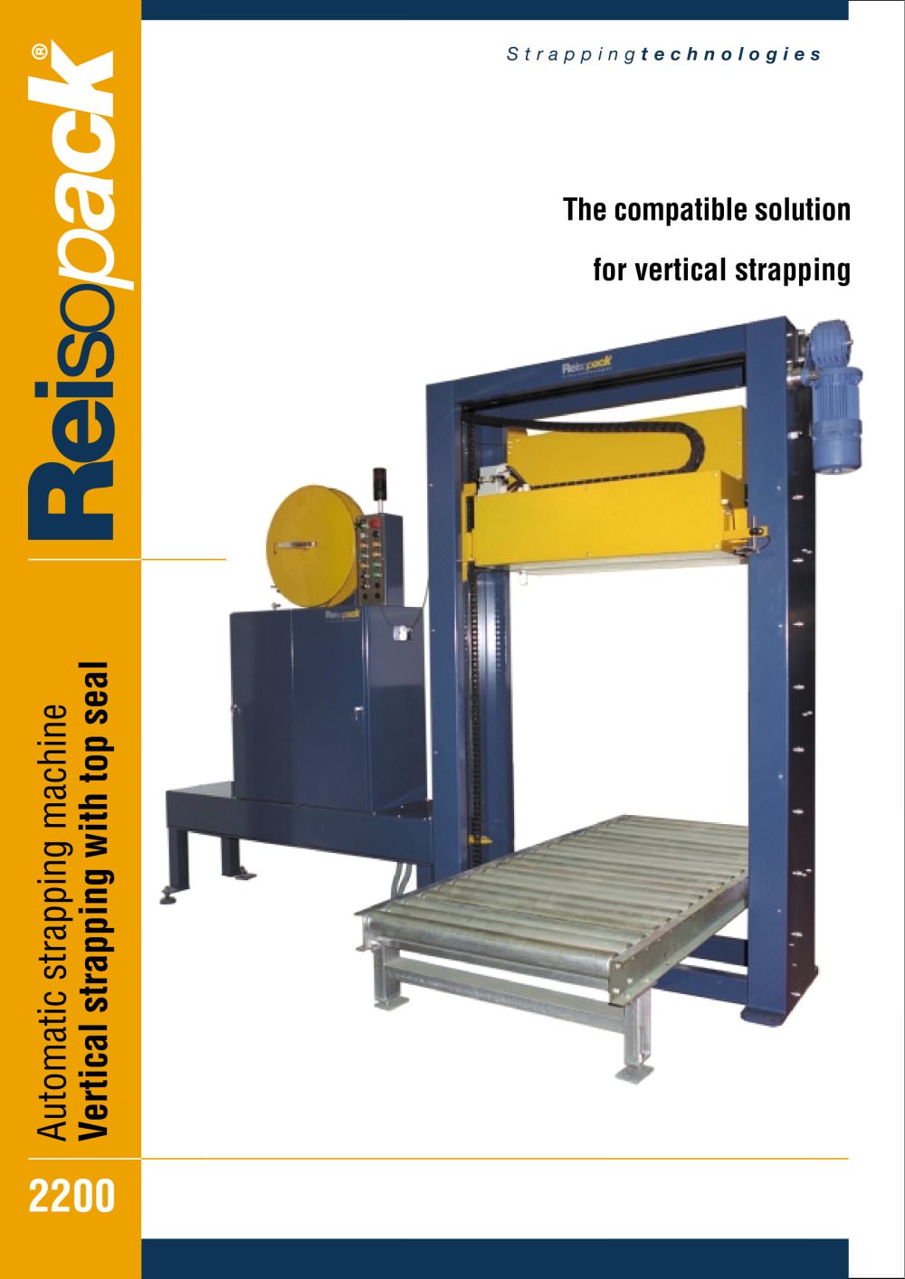 Vertical strapping with top seal2200 - Reisopack