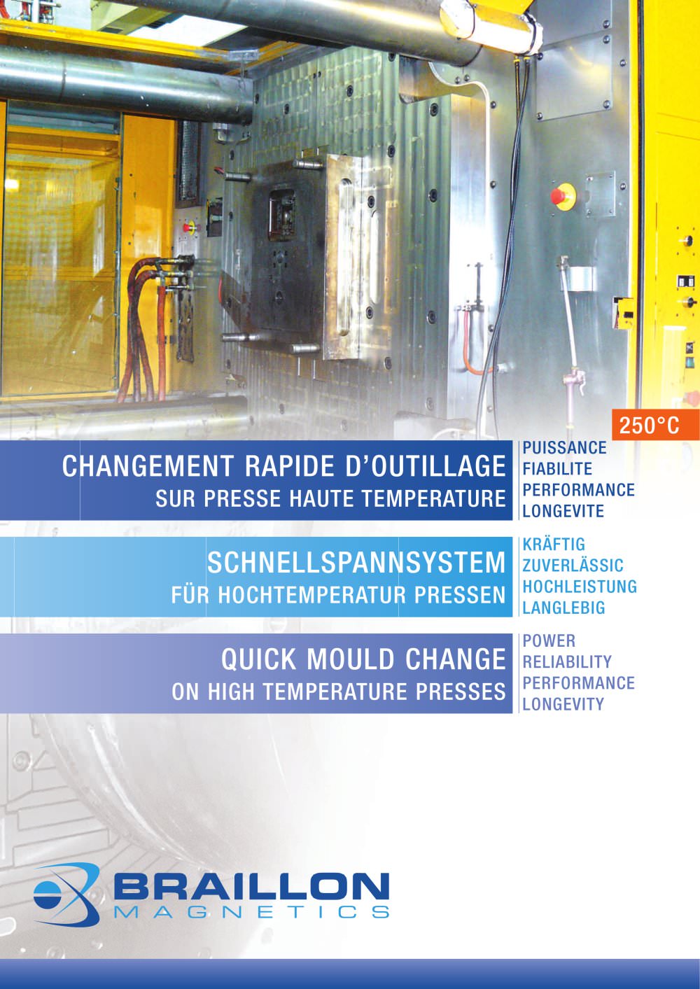 High Temperature magnetic chucks - Braillon Magnetics