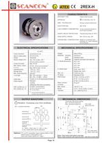 Explosion Proof-Incremental Flange Size:�24 to �68 mm Hollow Shaft