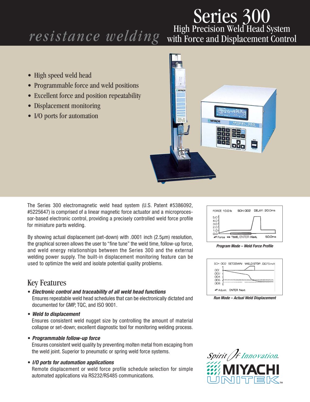 Electromagnetic Weld Head - Miyachi