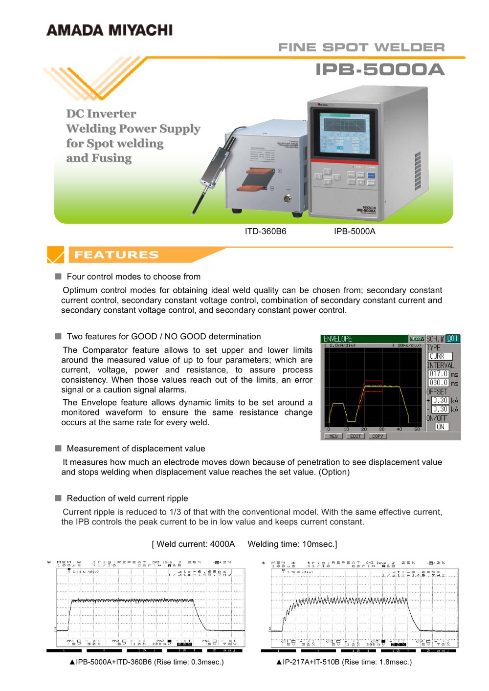 Inverter Resistance Welding Power Supply - Miyachi