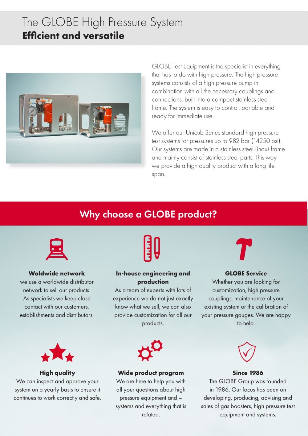 APU test systems - Globe
