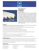MicroSentry � - ME SERIES Nominal Rated Pleated Cartridges