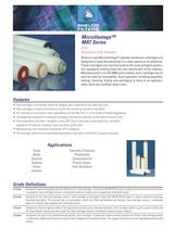 MicroVantage � MAT Series - PTFE PTFE Membrane Filter Elements