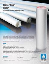 MicroVantage�- PDA SERIES 99% Efficiency Absolute Poly Depth Cartridges