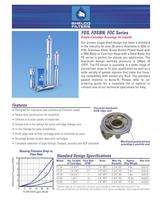 Single Cartridge Housings for Liquids FOS, FOSBN, FOC Series