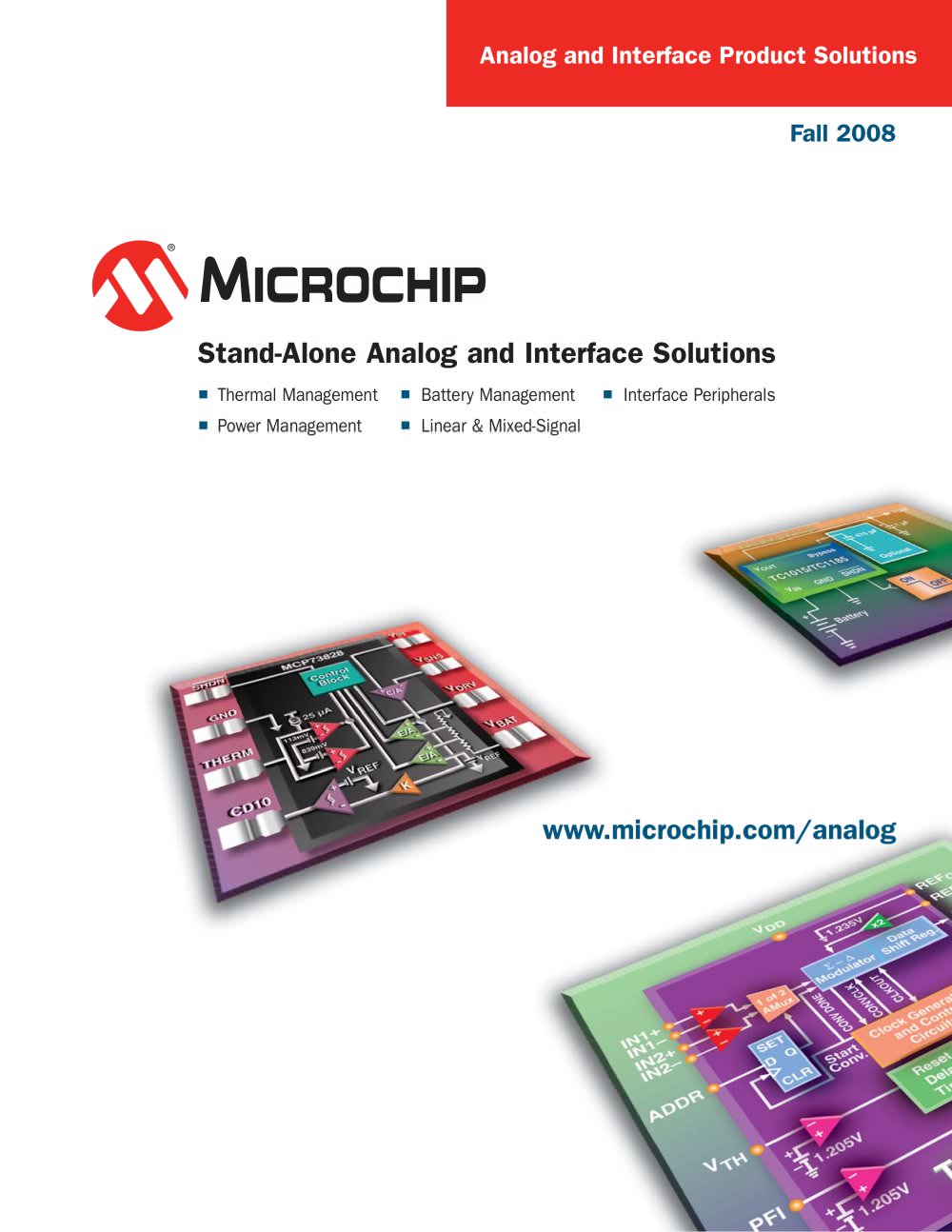 Stand-Alone Analog and Interface Solutions Brochure - Microchip Technology