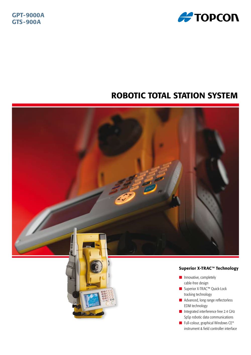Robotic Total Station System (GPT-9000A, GTS-900A) - TOPCON EUROPE POSITIONING
